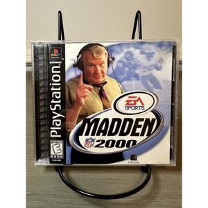 Madden NFL 2000 (Sony PlayStation 1, 1999) PS1 CIB COMPLETE Classic Retro